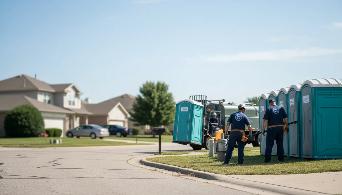 Porta Potty Rental in Mcpherson, KS near me